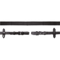 Produktbild von Schockemöhle Durasoft Grip Reins Zügel für Warmblut Schwarz/Silber