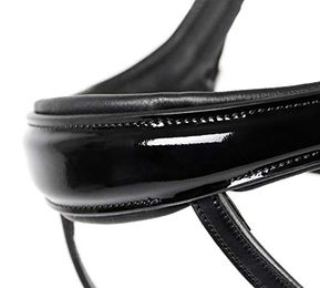 Schockemöhle Equitus Beta Trense Anatomic Line aus Leder in Schwarz Cob – Bild 1 von 5