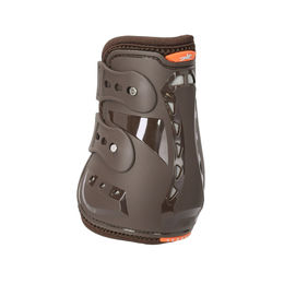Schockemöhle Gamaschen SP Air Flow Champion Pro Hind Boots Braun aus Bambus für Warmblut – Bild 1 von 2