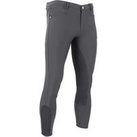 Produktbild von Schockemöhle Linus Damen Vollbesatzturnhose aus Kunstleder in Grau Größe 48