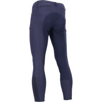 Produktbild von Schockemöhle Linus FS Reithose Herren Vollbesatz aus Kunstleder Blau Größe 46