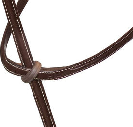 Produktbild von Schockemöhle Martingal SP Santa Clara Select aus Leder in Braun/Beige/Silber für Vollblut