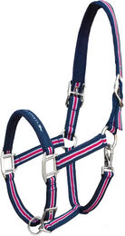 Schockemöhle Memphis Stallhalfter aus Nylon für Vollblut in Navy Blau – Bild 1 von 2