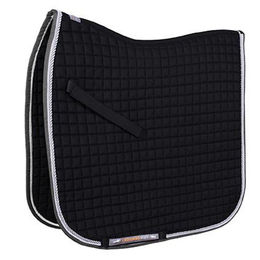 Schockemöhle Neo Star Dressage Saddle Pad Schwarz für Warmblut aus Baumwolle – Bild 1 von 3
