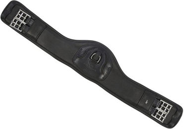 Schockemöhle Pittsburgh Stretch Sattelgurt Kurzgurt Schwarz 75 cm – Bild 1 von 9