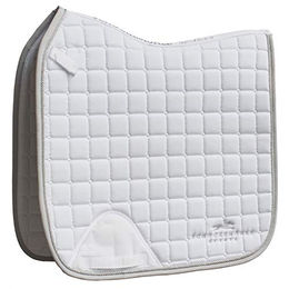 Schockemöhle Power Pad Dressage Saddle Pad für Warmblut in Weiß/Silber Full – Bild 1 von 1