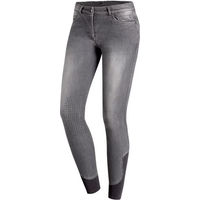 Produktbild von Schockemöhle Reitjeans Lyra Mid Grip Damen Blau Grau Größe 38