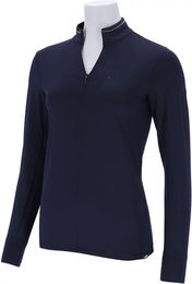 Produktbild von Schockemöhle Reitshirt Damen Winter Blau XL