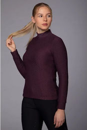 Produktbild von Schockemöhle Reitshirt Hedy Style Damen Lila Größe L