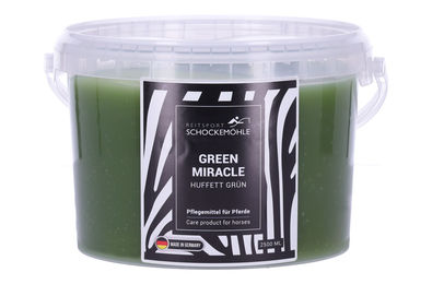 Produktbild von Schockemöhle Reitsport Hufpflege Green Miracle Zebra Line im Eimer