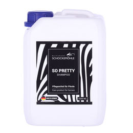Produktbild von Schockemöhle RS So Pretty Zebra Line Shampoo zur Fellpflege für Pferde Weiß