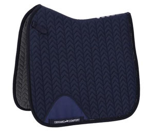 Schockemöhle Schabracke Power Pad Ceramica Style Dark Navy für Warmblut Größe DR/Full – Bild 1 von 2