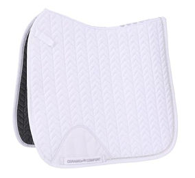 Produktbild von Schockemöhle Schabracke Power Pad Ceramica Style White für Warmblut Größe DR/Full - 1 Stk.