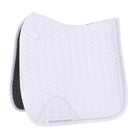 Produktbild von Schockemöhle Schabracke Power Pad Ceramica Style White für Warmblut Größe DR/Full - 1 Stk.