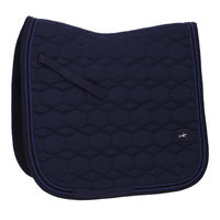 Produktbild von Schockemöhle Schabracke SP High Density D für Warmblut in Blau und Weiß aus Polyester