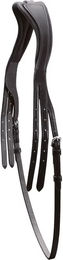 Produktbild von Schockemöhle Select Kopfstück für Ponys aus Leder in Schwarz