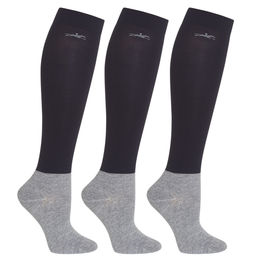 Produktbild von Schockemöhle Show Socks Kniestrümpfe Schwarz Größe 42-46