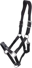 Produktbild von Schockemöhle Sports Acron Pferdehalfter aus Nylon in Grau oder Schwarz Größe M