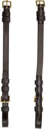 Schockemöhle Sports Anatomic Line Backenständer und Backenstücke aus Leder in Braun für Vollblut – Bild 1 von 2