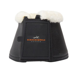 Produktbild von Schockemöhle Sports Bell Boots SP Glocken Gamaschen aus Neopren Schwarz mit Fell