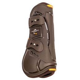 Schockemöhle Sports Brown VB Boots Air Flow Tendon Fetlock Gamaschen für Vollblut in Braun mit Bambus – Bild 1 von 2