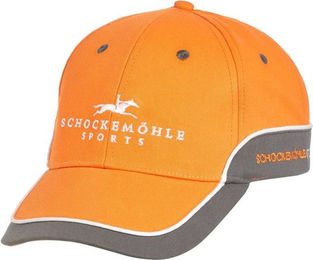 Produktbild von Schockemöhle Sports Cap Sporty Base Cap aus Baumwolle Orange