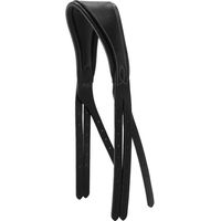 Produktbild von Schockemöhle Sports Classic Line Fancy Kopfstück für Pferde aus Leder in Schwarz für Vollblut