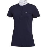 Produktbild von Schockemöhle Sports Clea Style Turnier-Poloshirt für Damen in Blau Größe L