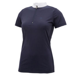 Schockemöhle Sports Coco Turniershirt Damen Kurzarm Blau Größe M – Bild 1 von 3