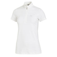 Produktbild von Schockemöhle Sports Coco Turniershirt Damen Kurzarm Weiß Größe L