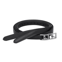 Produktbild von Schockemöhle Sports Colorado Soft Steigbügelriemen aus Leder in Schwarz mit Silber
