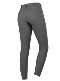 Schockemöhle Sports Damen Sommer Reithose Daliah mit Kniegrip in Grau – Bild 1 von 6