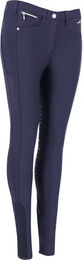 Schockemöhle Sports Electra II Damen Reithose mit Vollbesatz in Blau – Bild 1 von 2