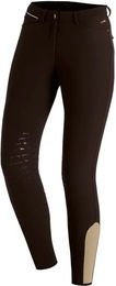 Produktbild von Schockemöhle Sports Eleonore Reithose Damen Mid Grip Braun wasserabweisend