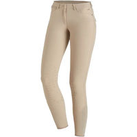 Produktbild von Schockemöhle Sports Eleonore Turnierhose Damen mit Mid Grip Silikon Beige Größe 38