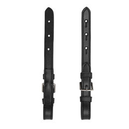 Produktbild von Schockemöhle Sports Equitus Backenstücke Schnalle aus Leder in Schwarz