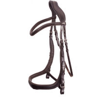 Produktbild von Schockemöhle Sports Equitus Delta Anatomic Line Trense aus Leder in Braun und Silber