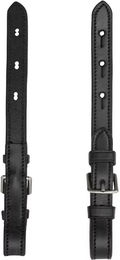 Produktbild von Schockemöhle Sports Equitus Flanschsäulen aus Leder in Schwarz
