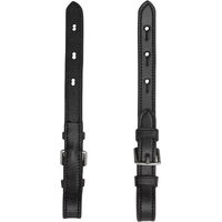 Produktbild von Schockemöhle Sports Equitus Flanschsäulen aus Leder in Schwarz