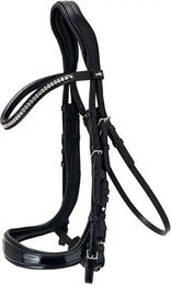 Produktbild von Schockemöhle Sports Equitus Gamma Trense aus Leder in Schwarz XFull