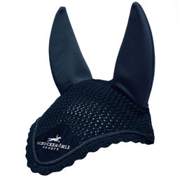 Produktbild von Schockemöhle Sports Fliegenmütze SP Air Silen Fly Veil mit Neoprenohren in Blau