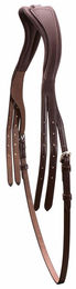 Schockemöhle Sports Genickstück SP Select mit Kehlriemen aus Leder in Braun – Bild 1 von 1