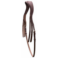 Produktbild von Schockemöhle Sports Genickstück SP Select mit Kehlriemen aus Leder in Braun