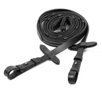 Produktbild von Schockemöhle Sports Gripzügel Anti-Rutsch für Warmblut in Schwarz und Silber