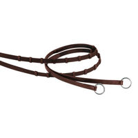 Produktbild von Schockemöhle Sports Gurtzügel Doppelsteg mit Ringen aus Leder in Braun