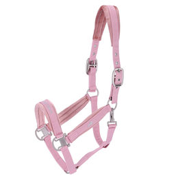 Produktbild von Schockemöhle Sports Halfter Soft Velvet Style FS25 in Rosa Größe S