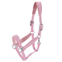 Produktbild von Schockemöhle Sports Halfter Soft Velvet Style FS25 in Rosa Größe S