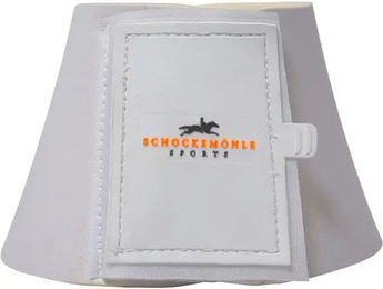 Produktbild von Schockemöhle Sports Hufglocken SP Soft Bell Boots aus Neopren in Weiß Größe M für Pferde