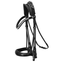 Produktbild von Schockemöhle Sports Kandarenzaum SP Kensington aus Leder mit Genickverstellung in Schwarz