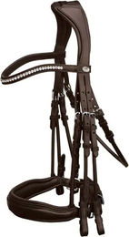Schockemöhle Sports Kandarenzaum SP Venice Anatomic Line aus Leder in Schwarz – Bild 1 von 2